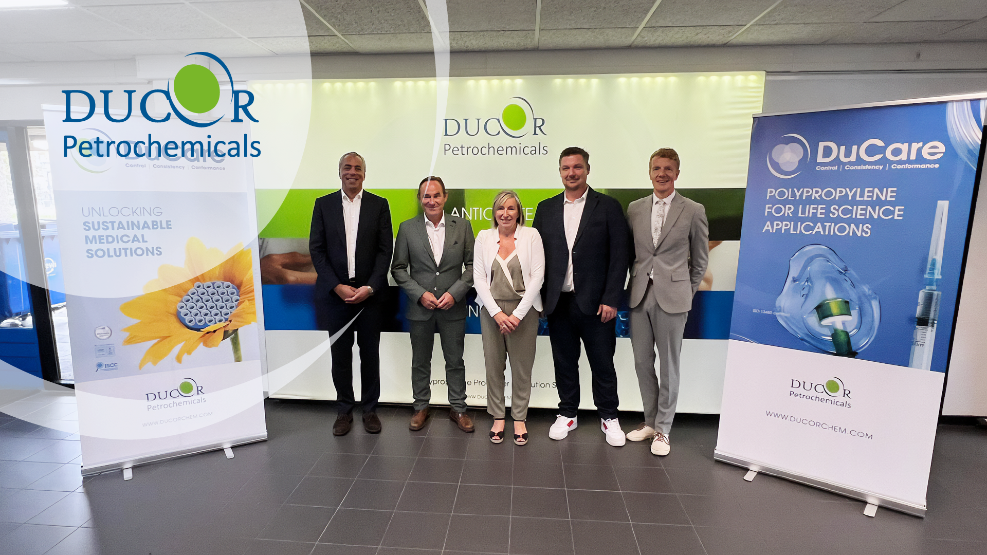 DUCOR PETROCHEMICALS AND KUNSTSTOFFEXPRESS ANNOUNCE EXCLUSIVE DISTRIBUTION AGREEMENT FOR DUCARE MEDICAL POLYPROPYLENE IN GERMANY, AUSTRIA, AND SWITZERLAND